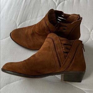Elegant Brown Ankle Booties